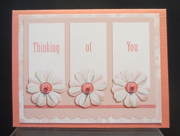 April Hybrid - Thinking of You card