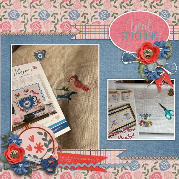 April Stitching