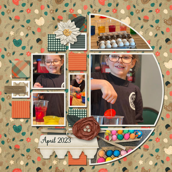 April Template Challenge by Scrapbookcrazy Creations