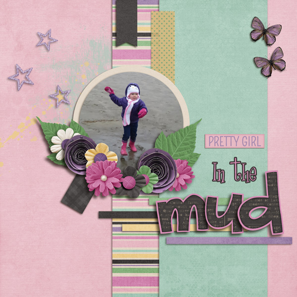 Aprilisa Designs - Girly Girls / Pixelily Designs - Template Galore Bundle 