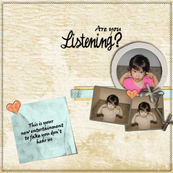 Are you listening?