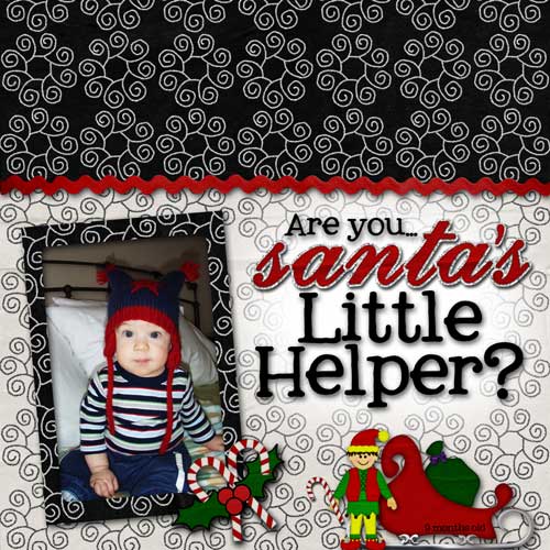 Are you...Santa's Little Helper