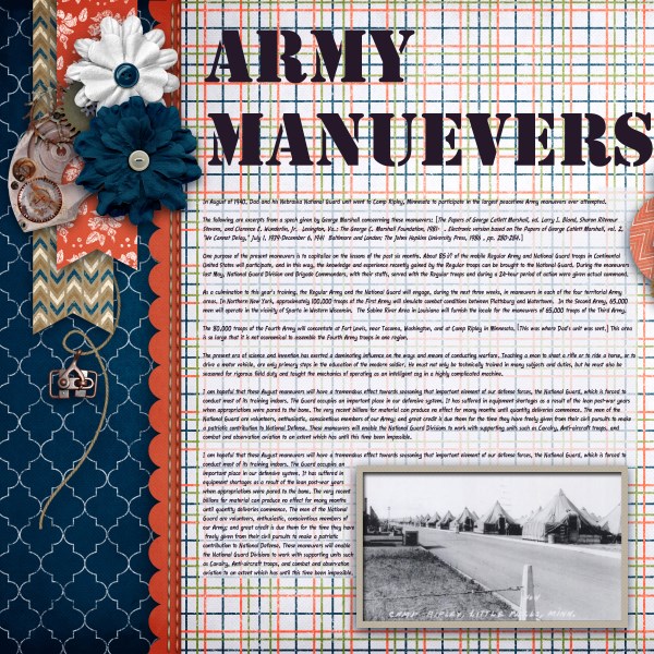 Army Manuevers pg 1