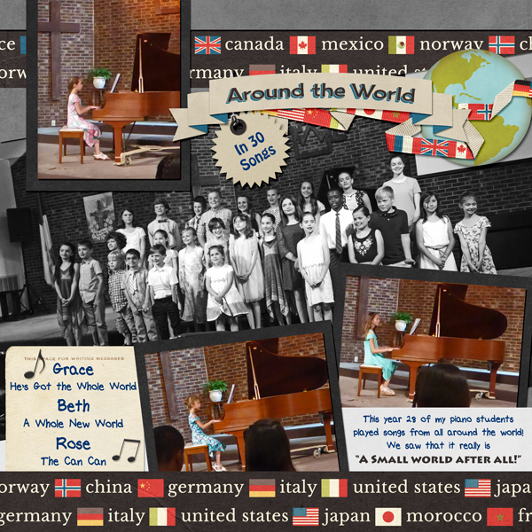 Around the World in 30 Songs - Piano Recital