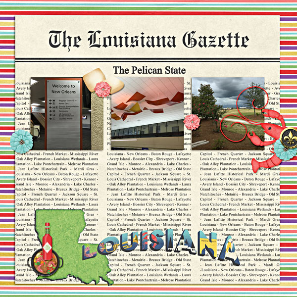 Arrival to Lousiana