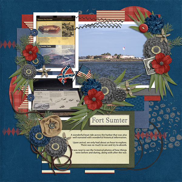 Arriving Fort Sumter
