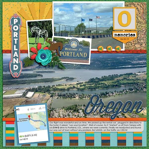 Arriving Portland