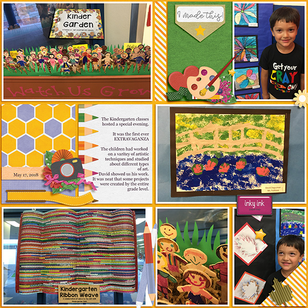 Art Display- Kindergarten Extravaganza