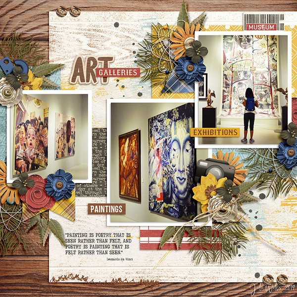 art galleries