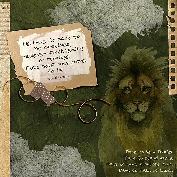 Art Journal for May 2021 - Dare