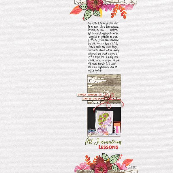 Art Journaling Lessons