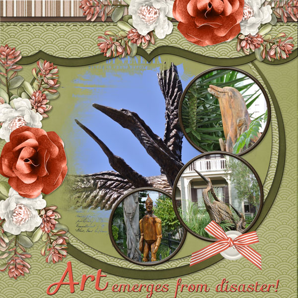 Art merges from disaster!