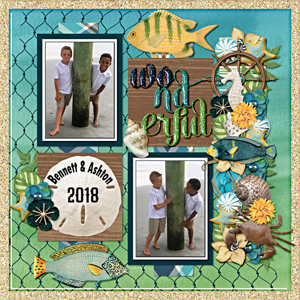 Ashton and Bennett vacation 2018