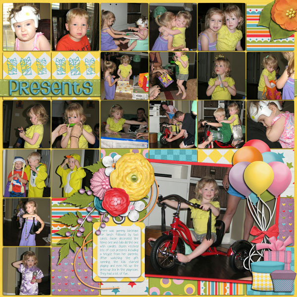 Aspen's 3rd Birthday - Presents