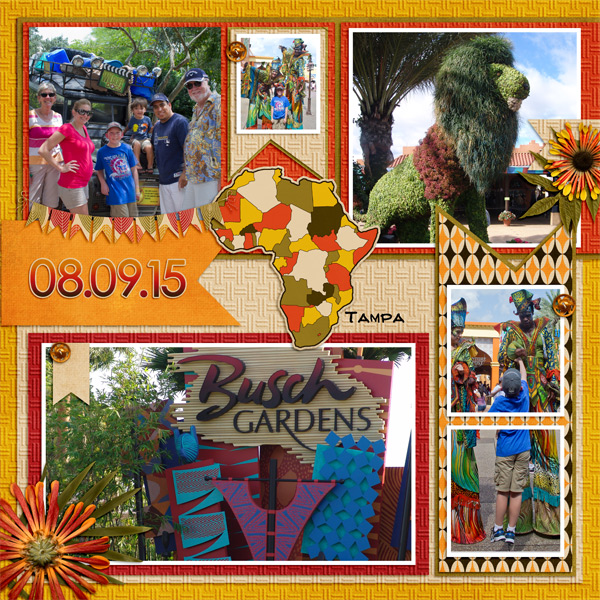 At Busch Gardens