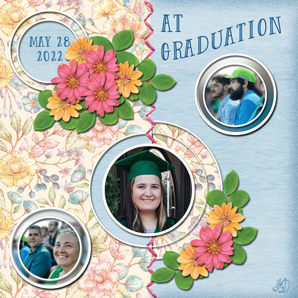 At graduation
