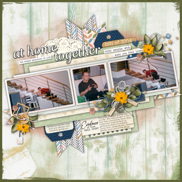 At home together