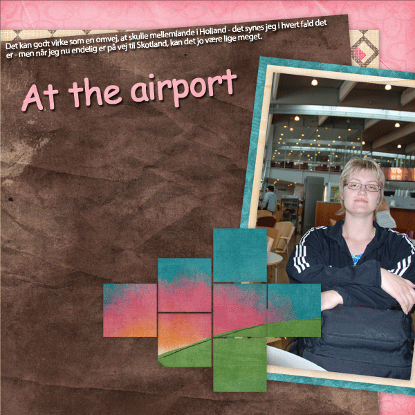 At the airport