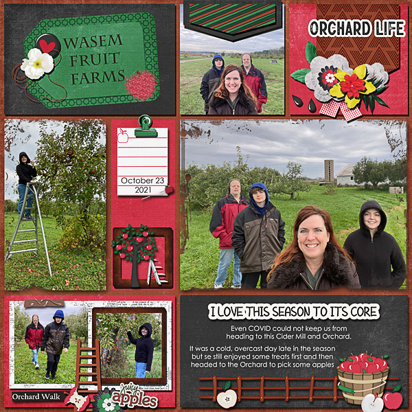 At the Apple Orchard