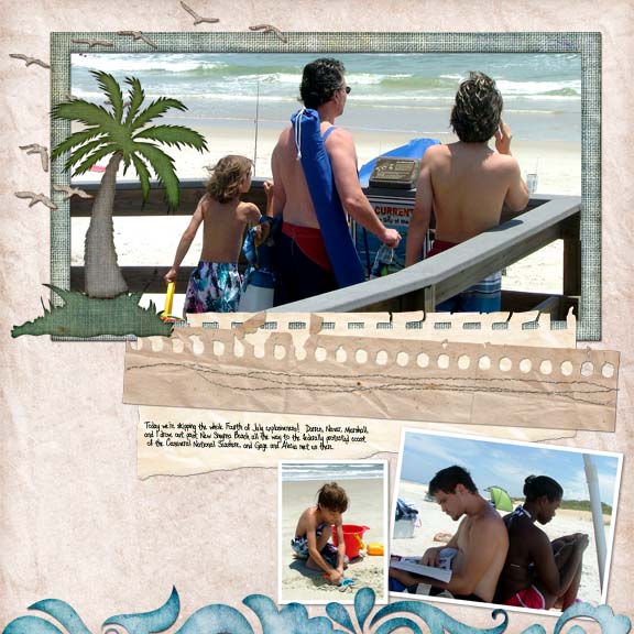 At the Beach p1