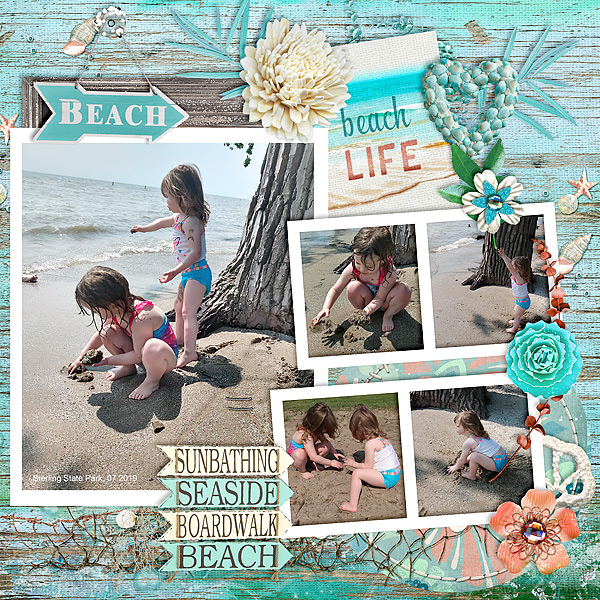 At the Beach (Sterling)