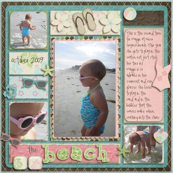 at The Beach