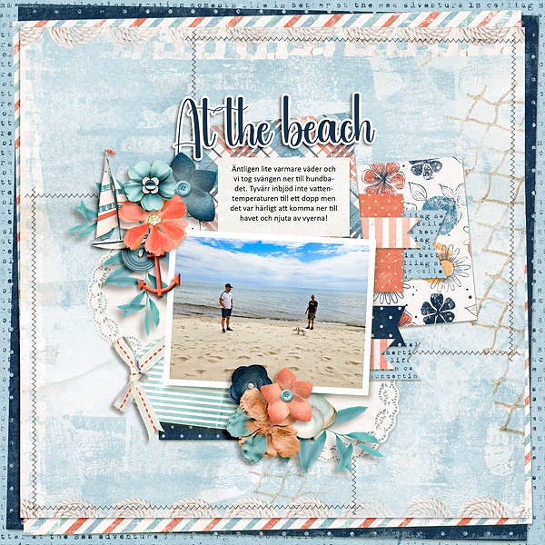 At the beach