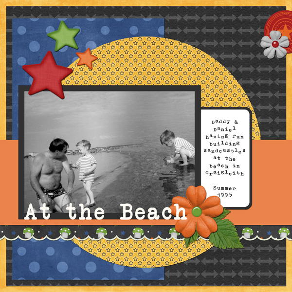 At the beach