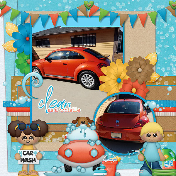 At The Car Wash by Boomersgirl Designs