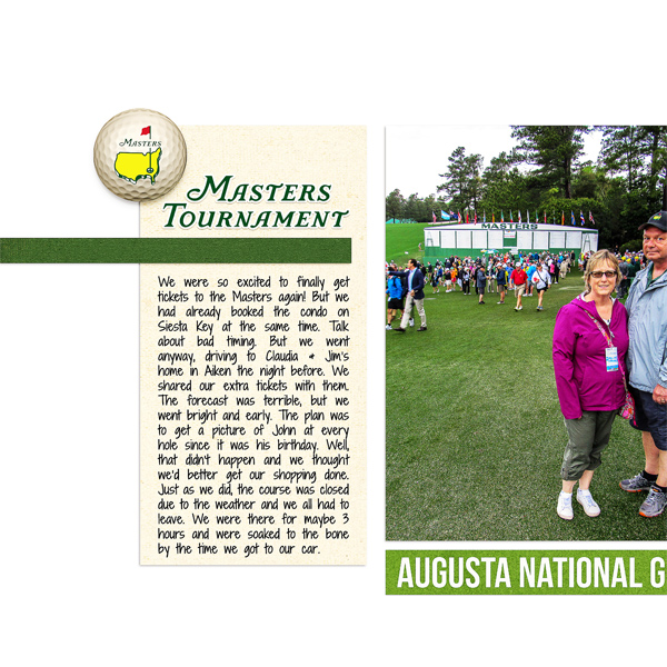 At The Masters, right side