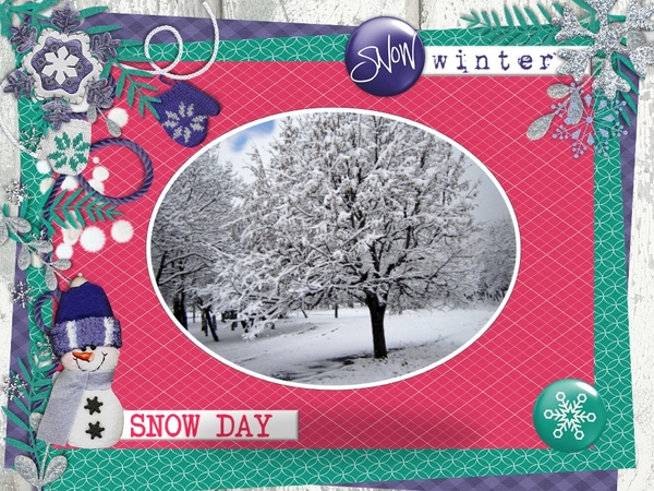 At The Park - January 2017 Template #1 Challenge