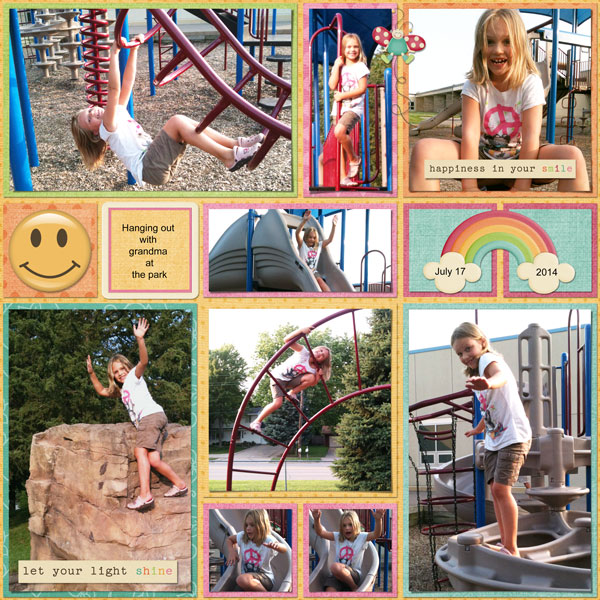 At the Park July template 2