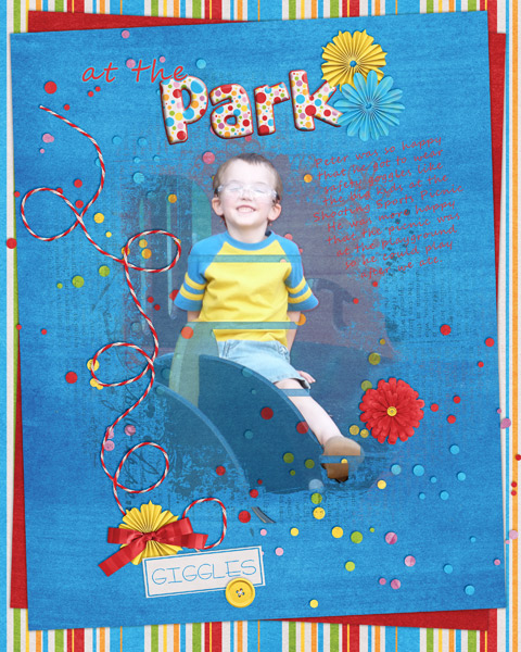 at the park