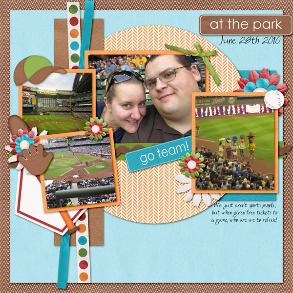 at the park!