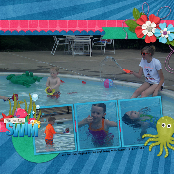 At the Pool