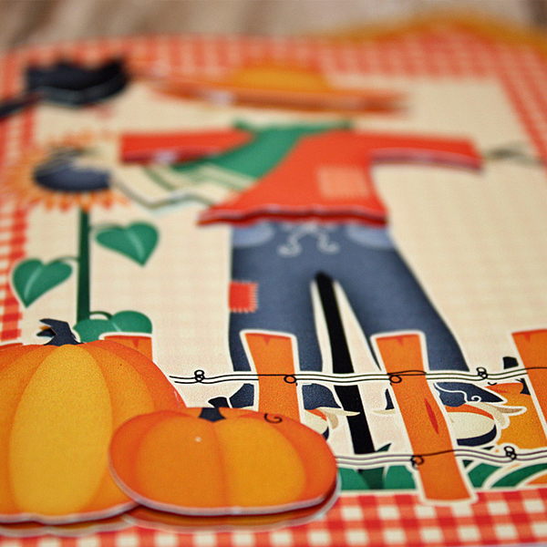 At The Pumpkin Patch card (Details)