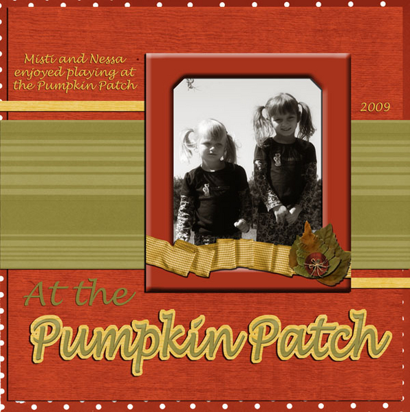 At the Pumpkin Patch