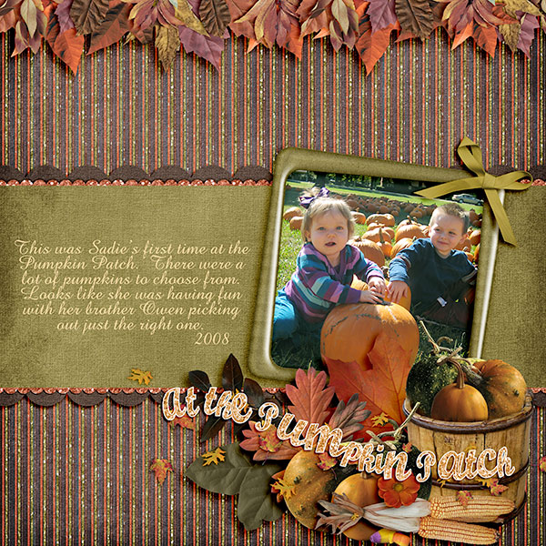 At The Pumpkin Patch