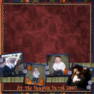 At The Pumpkin Patch