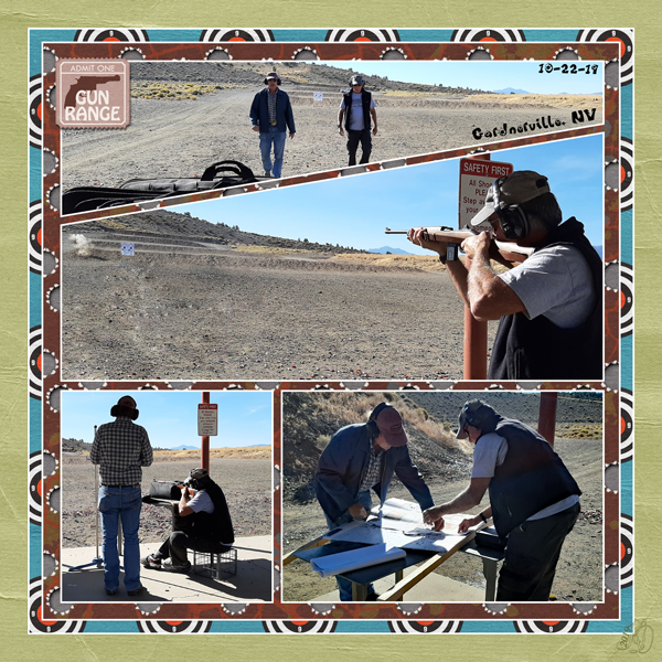 At the shooting range a different view