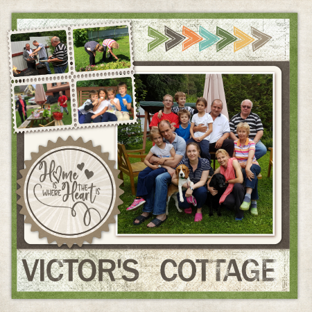 At Victor's Cottage