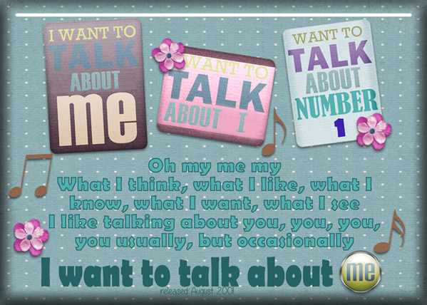 ATC 2016-75 I Want to Talk About Me