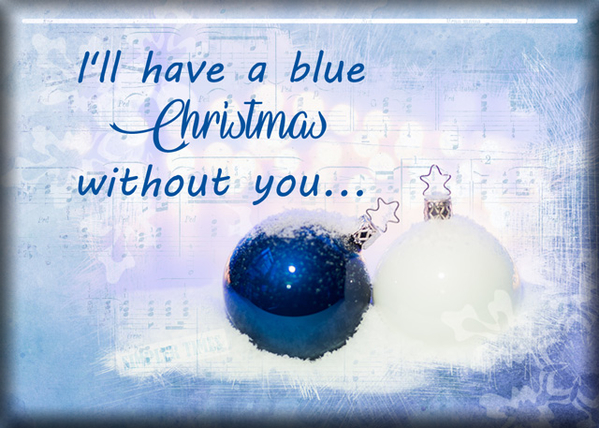 ATC 2017-195 Blue Christmas