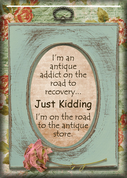 ATC 2017-35 I'm an Antique Addict
