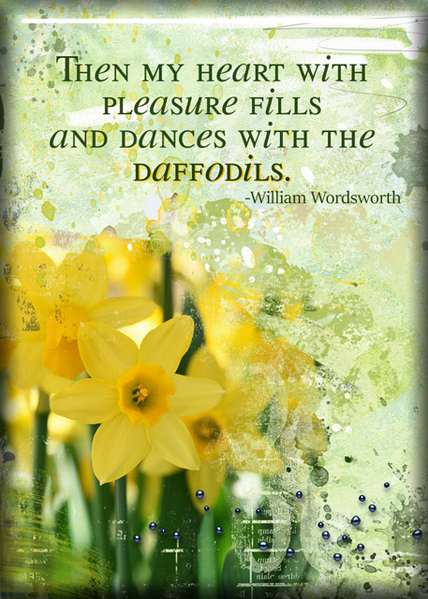 ATC 2017-46 Daffodils
