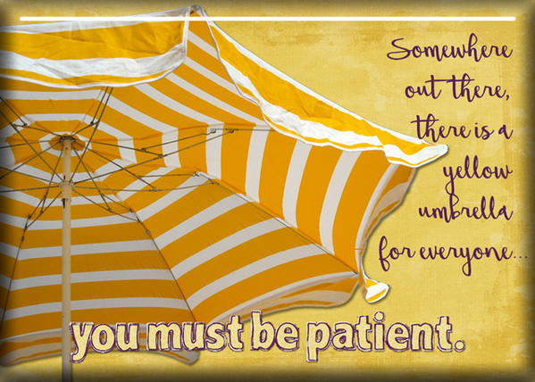 ATC 2017-76 A Yellow Umbrella