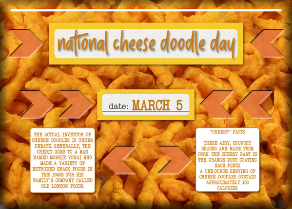 ATC 2024-011 National Cheese Doodle Day