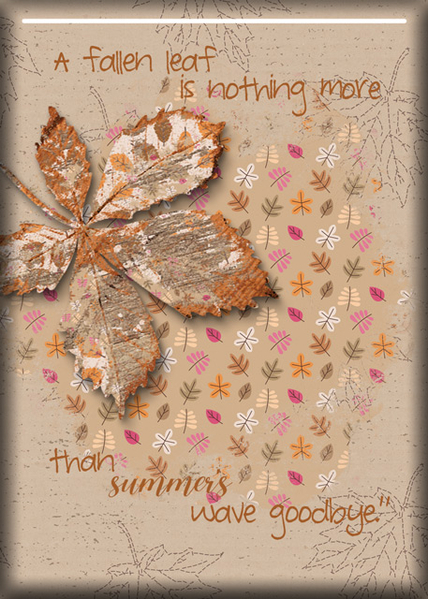 ATC 2024-034 A Fallen Leaf