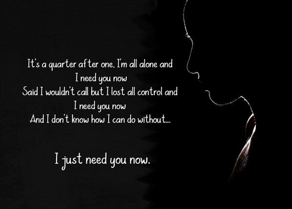 ATC2020-135 Need You Now