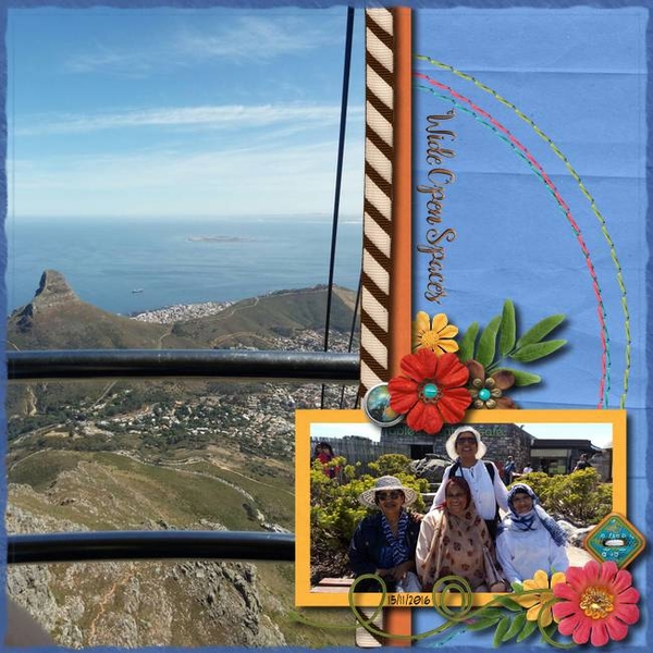 Atop Table Mountain